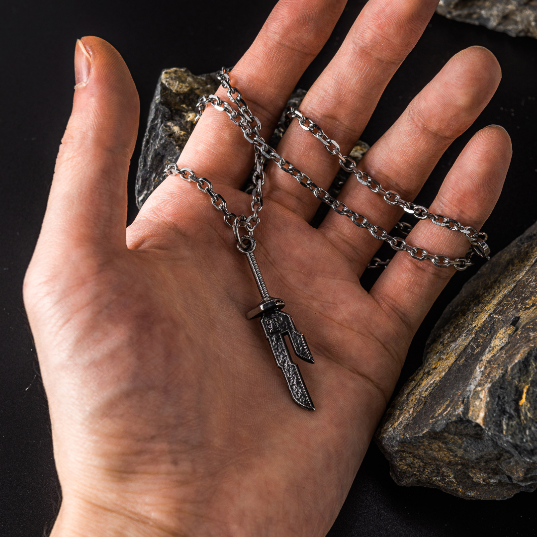 Inverted Spear of Heaven Necklace